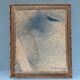 Cubist painting 1950 signed S. Montegnie