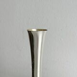 Lightweight metal single-stem vase