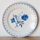 8 assiettes plates anciennes