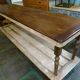20th century solid wood craft table