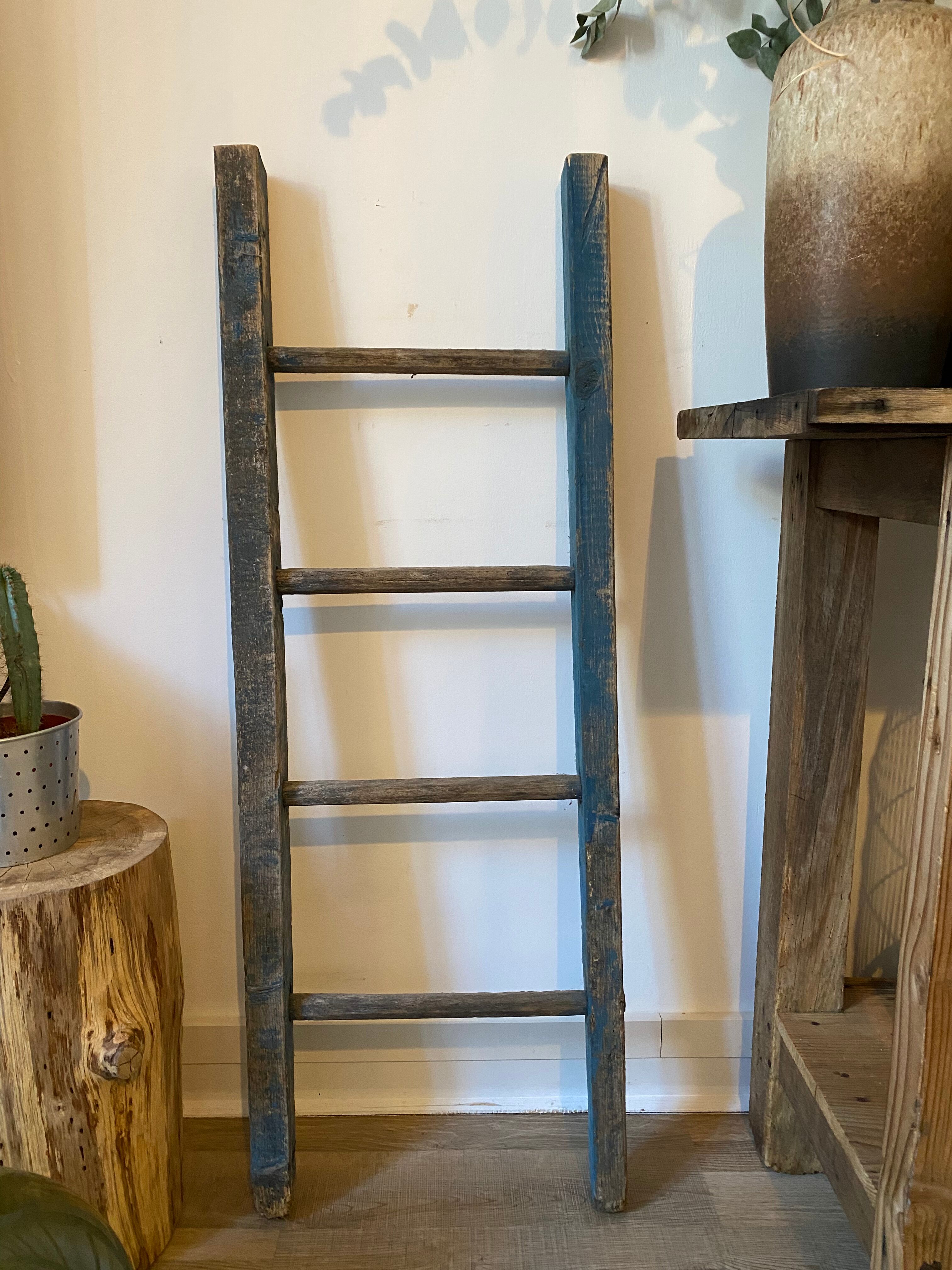 Wooden ladder