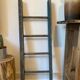 Wooden ladder