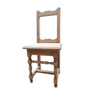 Oak chair unique piece