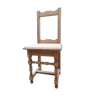 Chaise en chêne pièce unique