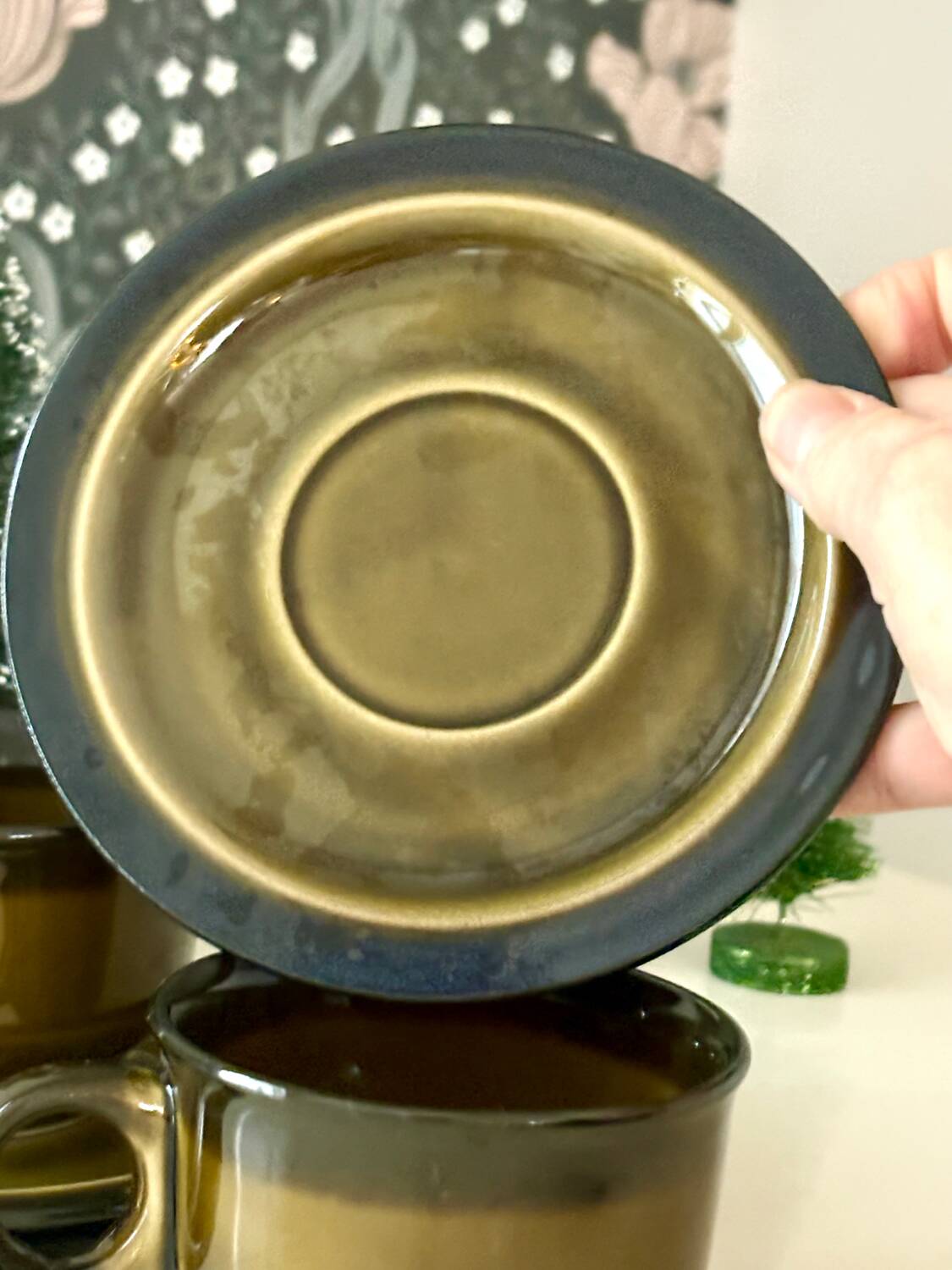 Set of 2 vintage 1970 mugs made in Poland