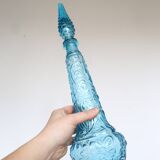Empoli carafe, made in Italy, blue, vintage 60s