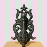 Antique cast iron door knocker/hammer