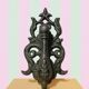 Antique cast iron door knocker/hammer