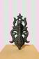 Antique cast iron door knocker/hammer