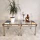 Magnificent pair of orsenigo italy coffee tables from the art deco collezione range