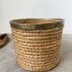 Rattan basket 1970, Italy