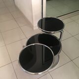 Table basse 3 plateaux pivotants