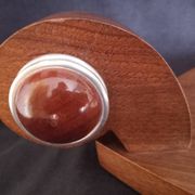 Mirrored Art Deco style wooden serving tray, year 1930