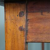 French farmhouse oak dining table circa 1880