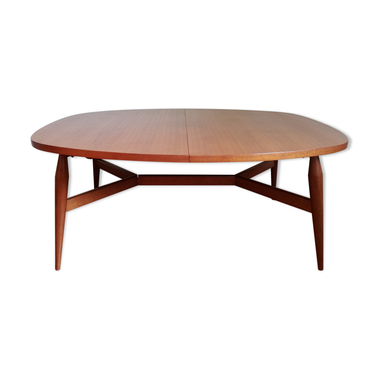 Danish convertible table Smorrebrod by Arne Vodder