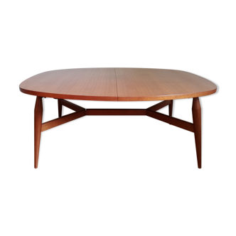 Danish convertible table Smorrebrod by Arne Vodder