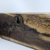Coat hook 3 hooks in carved teak