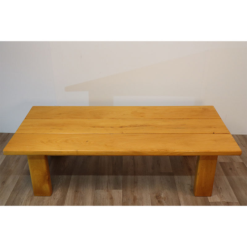 Vintage pine coffee table 1980