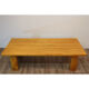Vintage pine coffee table 1980