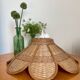 Vintage rattan pendant lamp