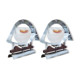 Pair of Mazzega 70s sconces
