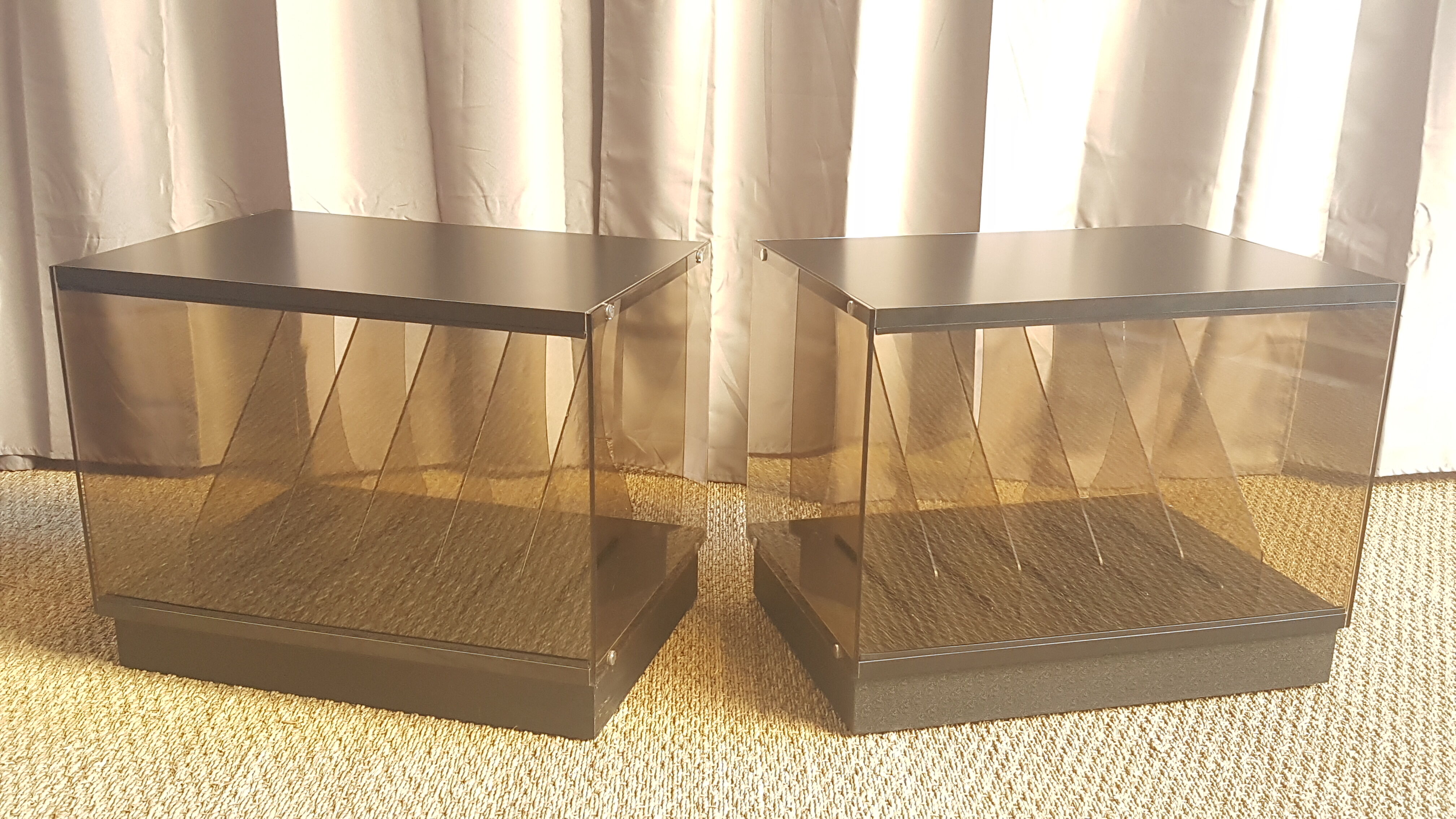 Pair of side tables