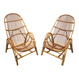 Paire de fauteuils design