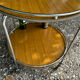 Vintage rolling bar cart from the 60s/70s.