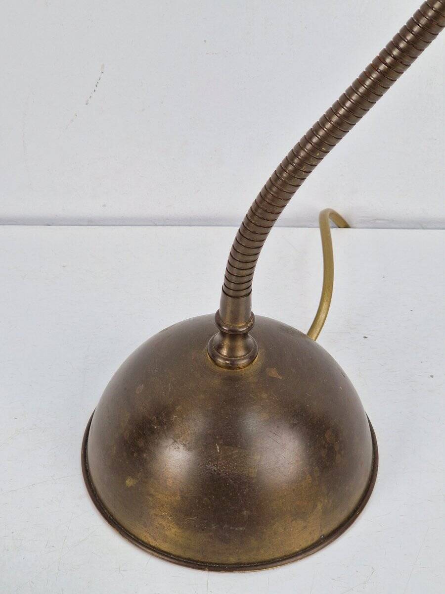 Vintage Art Deco Flex Neck Desk Lamp, 1950s