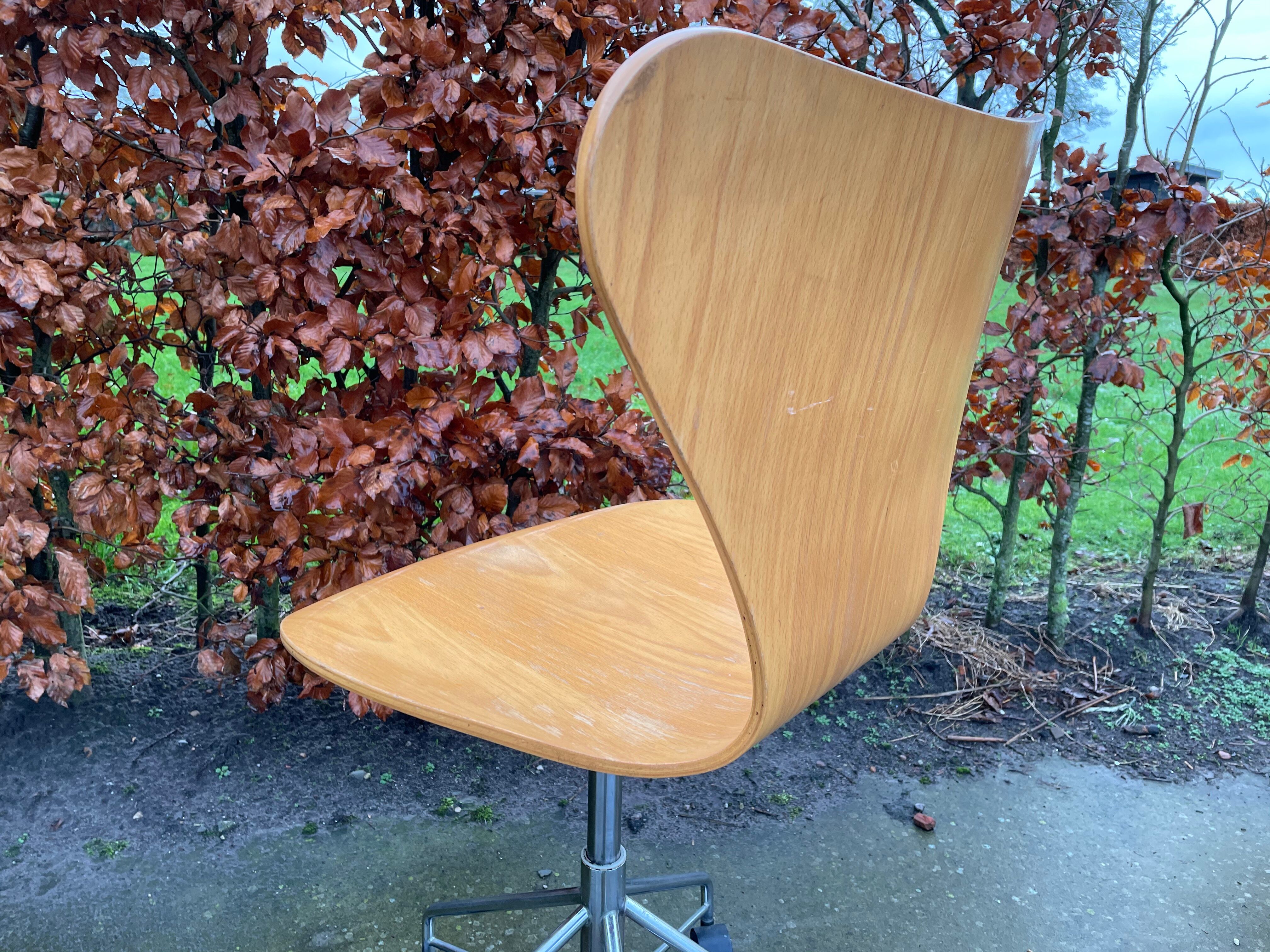 Chaise butterfly d'Arne Jacobsen pour Fritz Hansen