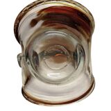 Jean Claude Novaro Glass Fruit Basket