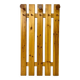 Vintage wall coat rack in solid pine