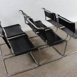 6er Satz Thonet Freischwinger S33 de Mart Stam