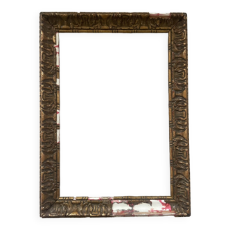 Old golden frame 43x32cm