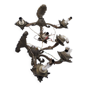 2 appliques en bronze