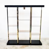 Superb Vitrine Hollywood Regency Belgochrom 1970