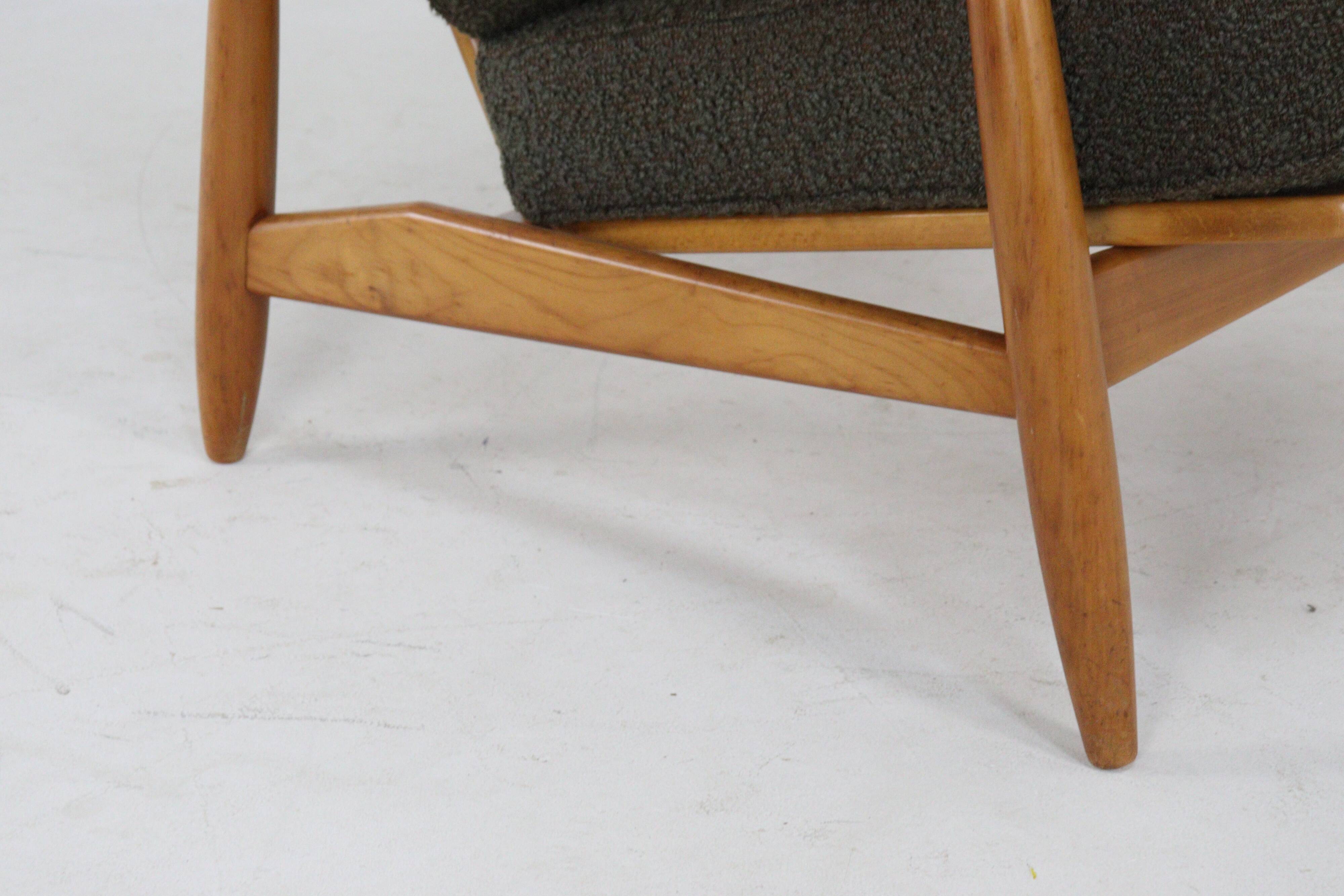 Fauteuil scandinave style Dux « Vejvad » | design vintage