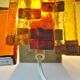 Glass wall applique by Svend Aage Holm Sorensen for Holm Sarensen - Co