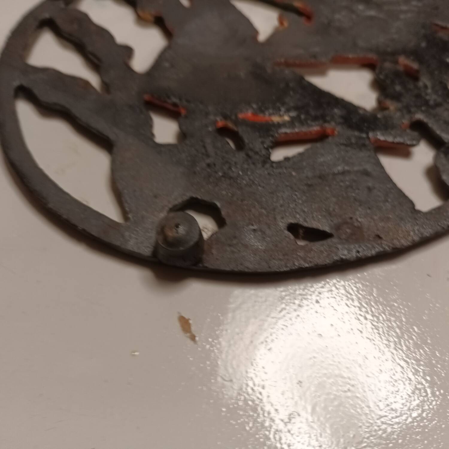 Dessous de plat en fonte poissons