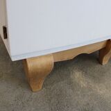 2 tables de chevet blanc