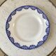 large round dish DIgoin Sarreguemines Casino model "Capri" years 50-60