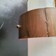 Vintage glass pendant light