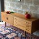 Enfilade scandinave vintage en teck, 1970
