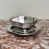 Patented stainless steel octagonal bowl