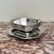 Patented stainless steel octagonal bowl