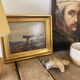19th century oil and gilded frame