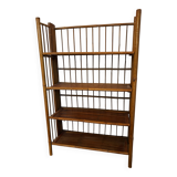 Vintage Foldable Bamboo Shelf