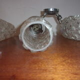 Set of 2 double wall sconces, 1960s