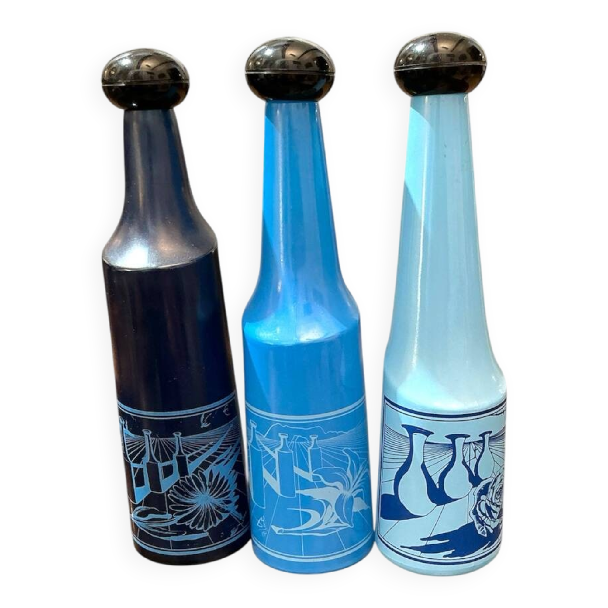 Vintage bottle by Salvatore DALI for Rosso Antico