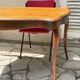 TABLE BUREAU Pieds Courbés